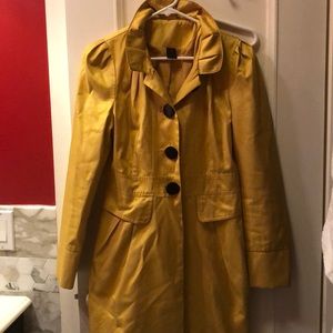 Fall mustard color coat